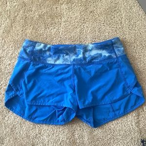 LuluLemon speed shorts 2.5in